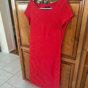 Elegant Red Dress by Karen Kane